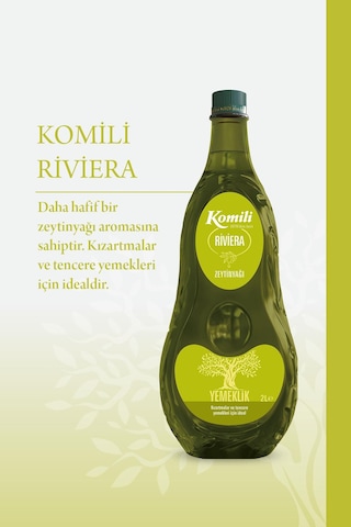 Komili Yemeklik Riviera Zeytinyağı Pet 2 L