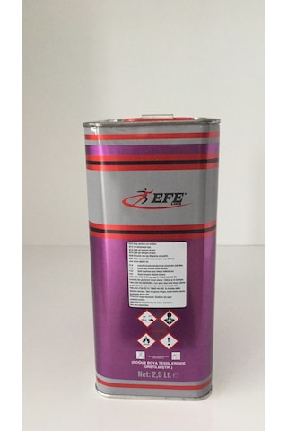 Efe Selülozik Tiner 2,5 Lt