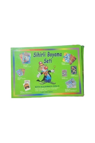 Sihirli Boyamalı Kutu Oyunu.