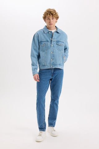 Defacto %100 Pamuk Regular Fit Jean Ceket E0835ax25spnm39 Mavi-nm39