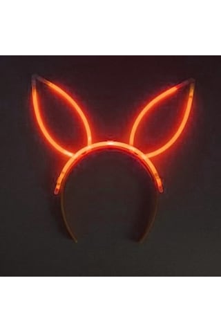 Karanlıkta Yanan Fosforlu Glow Taç 6 Renk 6 Adet