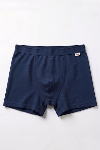 Just Inner Erkek Pamuklu Boxer Pike Kumaş Ergonomik Tasarım 137001 Lacivert