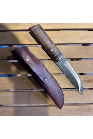 Efe Arms Puukko Av Kamp Bıçağı - Yerli Üretim 6 Kahverengi