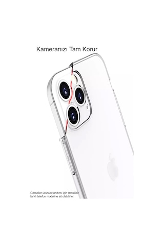 Infinix Uyumlu Hot 20 Kapak Kamera Korumalı Süper Silikon Şeffaf Kılıf