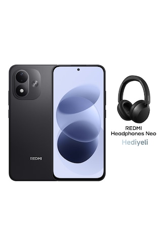 Xiaomi Redmi Note 17 4G 6 GB 256 GB (Xiaomi Türkiye Garantili) Siyah+Xiaomi Redmi Neo Bluetooth 5.4 Kulaküstü Siyah Kulaklık