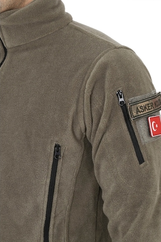 Erkek Açık Haki Taktik Askeri Outdoor Avcı Polar Hırka Çok Renkli