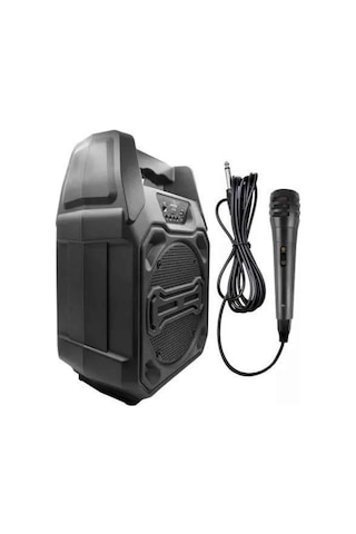 10w Güçlü Ses Performanslı Bluetooth Karaoke Hoparlörü