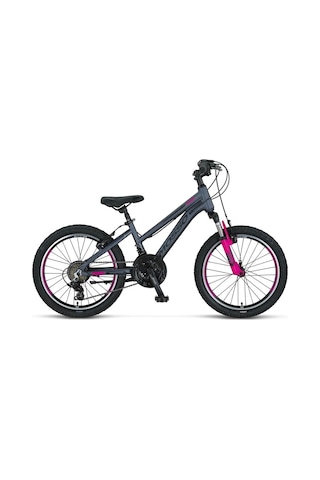 Mosso Wıldfıre L-20-v Kız Çocuk Bisikleti 280h 20 Jant 18 Vites Antrasit Pembe Çok Renkli