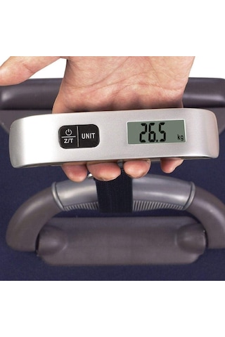 Coverzone Taşınabilir Dijital Bagaj Terazisi 50kg / 110lb Kapasiteli, Lcd Ekranlı, Sıcaklık Göstergeli, Düşük Pil Uyarılı, 10g Hassasiyetli, Seyahat İçin Elektronik Kantar Dws-09 Sku: Smgstkd297d59