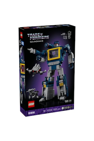 Lego10358 Icons Transformers: Soundwave
