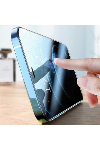 Apple Uyumlu iPhone 13 Rika Premium Hayalet Temperli Cam Ekran Koruyucu