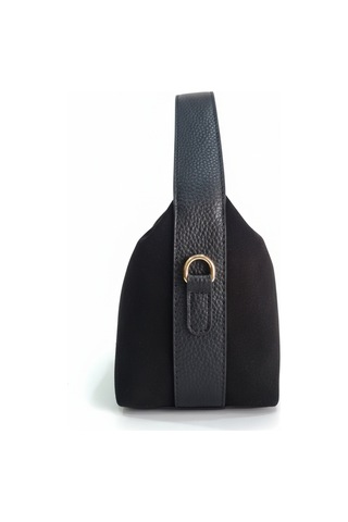 Voi Luxe Helen Siyah - Minimal Süet Çanta Çok Renkli