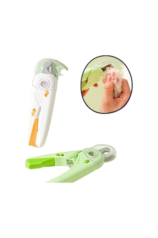 Led Işıklı Ve Törpülü Kedi Ve Köpekler İçin Tırnak Makası 14cm Karışık Renkli