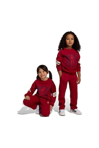 Adidas Lk Marvel Sm Jog Çocuk Günlük Eşofman Takımı Jz7666 Kırmızı