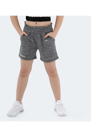 Slazenger DEVARAJ IN Kız Çocuk Şort Koyu Gri