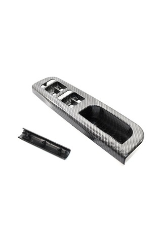 Besthome1 Sağ Direksiyonlu Vw Golf 4 Ve Passat B5 İçin Karbon Desenli Kapı Tutamağı Ve Pencere Anahtar Paneli 1-gang 1-gang