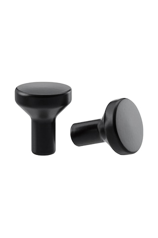 Ikea Bagganäs 2'li Mobilya Kulpu 21 Mm Siyah