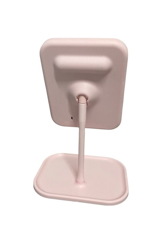 28 Cm Şarjlı Işıklı Makyaj Aynası 0042 Pembe