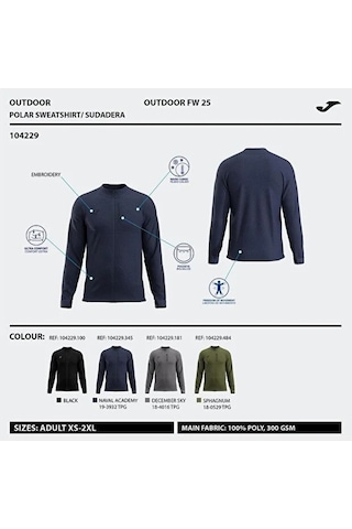 Joma 104229.100-20.001 Explorer Erkek Polar Siyah