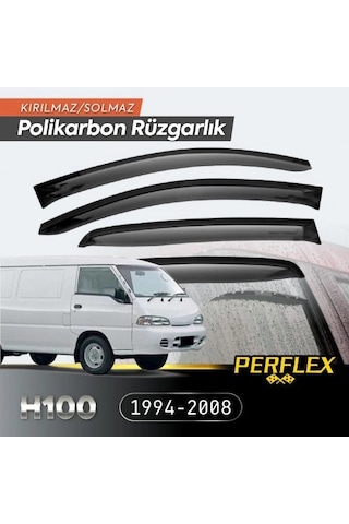 Mey İthalat Hyundai H100 Minibüs 1994-2008 Cam Rüzgarlığı V2 Düz