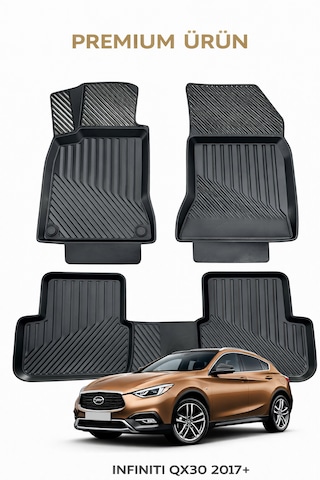 Infınıtı Qx30 2018 3d Oto Paspas Premium