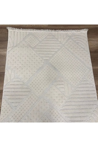 Hoom Rugs Mind 1119 Krem Modern İskandinav Kaymaz Taban Halı Krem