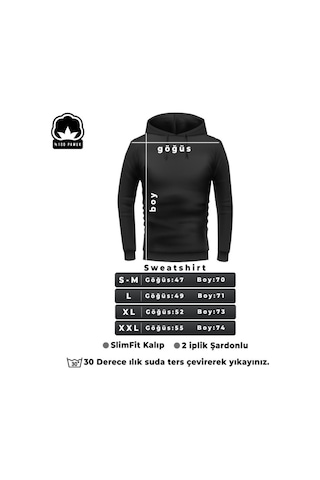 Uyguntarz Unisex Oversize 1898 Brooklyn Baskılı Sweatshirt Mavi