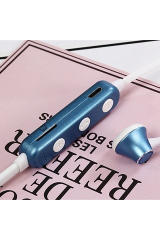 Mg-g18 Bluetooth 4.2 Sport Kablosuz Bluetooth Kulaklık, Destek Kartı Bebek Mavisi