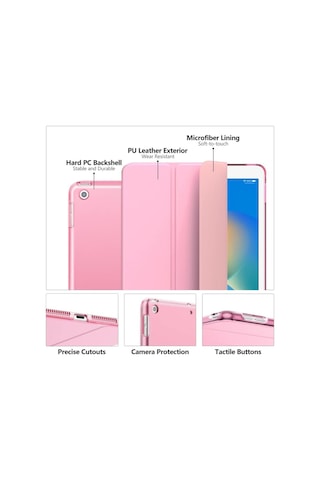 Apple Uyumlu iPad, 8. Ve 9. Nesil 2020 /2021 10.2" Tablet Flip Smart Standlı Akıllı Kılıf Smart Cover