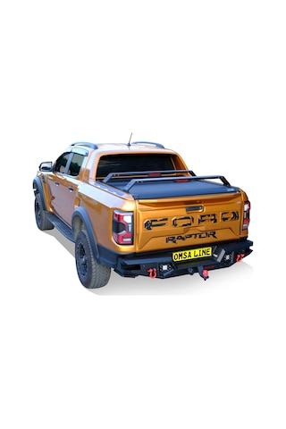 Omsa Ford Ranger Dakar Kasa Üstü Ara Atkı 2 Parça Siyah 130-177cm 2015-2022 Arası