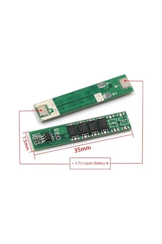Komponentci 1s 10a Bms 18650 Lityum Pil Şarj Koruma Devresi