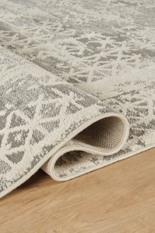 Kaşmir Halı 7/24 Sahara Marta Gri 80x300 CM Salon Mutfak Halısı Kilim