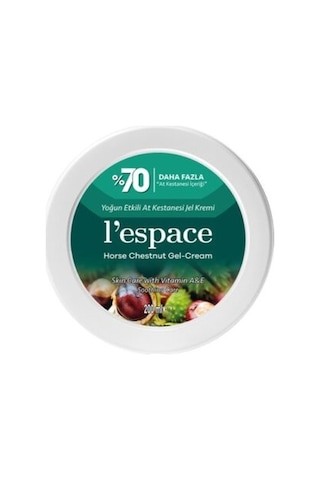 L'espace %70 Yoğun Etkili At Kestanesi Jel Krem 200 ML