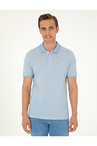 Pierre Cardin Erkek Mavi Tişört 50297406-vr036 Mavi