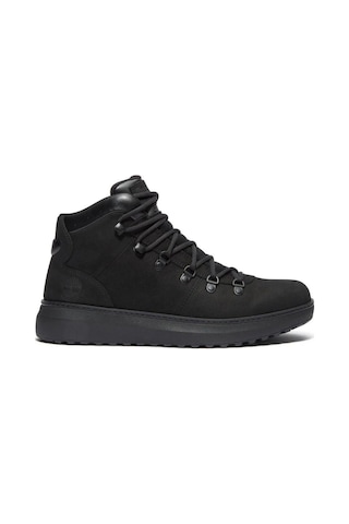 Timberland Hudson Road Mıd Lace Up Waterproof Chukk Siyah Nubuk Ayakkabı-10184 Siyah