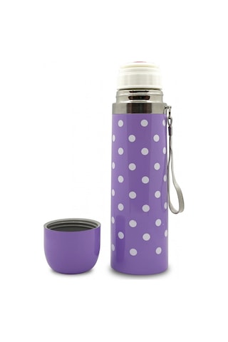 Sema Baby Puantiyeli Bebek Termosu 500 ML - Mor