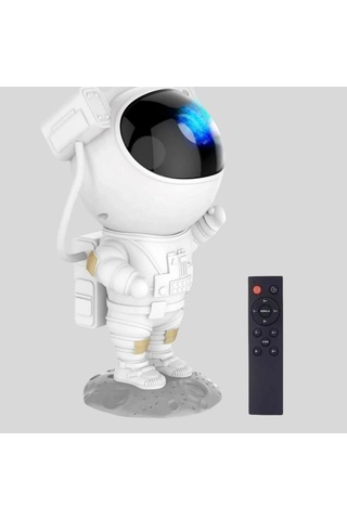 Astronot Galaksi Projeksiyon Lambası Bluetooth Müzik Ve Uzaktan Kumanda