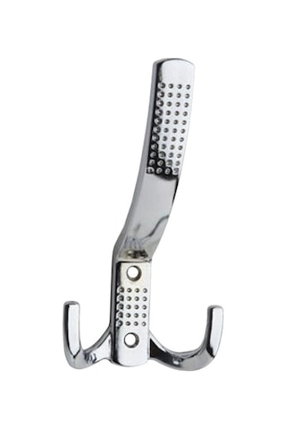 Noktalı Portmanto Vestiyer Duvar Dolap Elbise Askısı Krom Metal Mobilya Kapı Askılığı Askılık 10 Adet Krom