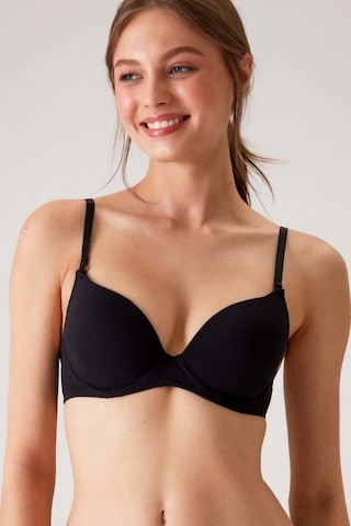 Pierre Cardin Rome Soft Push Up / Yarı Destekli Tak-çıkar Askılı Pamuklu Sütyen Ten 6401 Ten