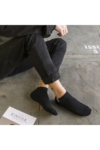 Erkek Spor Patik Çorap Seti 5'li