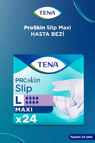 Tena Proskin Slip Maxi Bel Bantlı Yetişkin Bezi L - 72 Adet