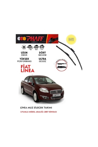 Fiat Linea Muz Silecek Takımı 2014 Model Araca Özel