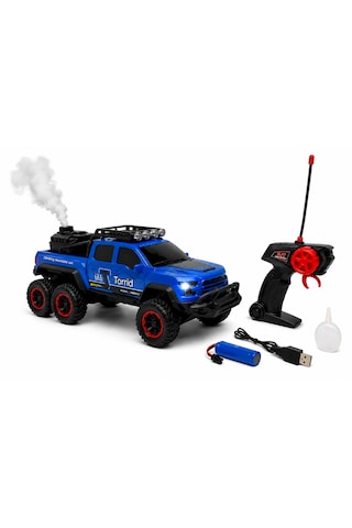 Kumandalı 6 Tekerlekli Dumanlı Off-road Araç Mavi