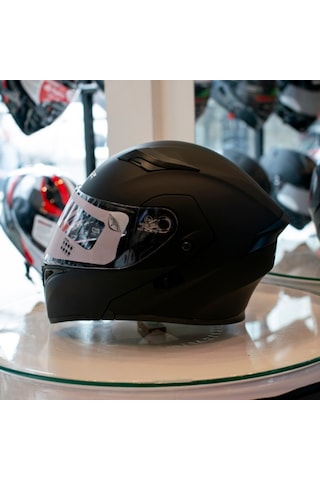 Rs2 902-1 Çene Açılır Motosiklet Kaskı Mat Siyah