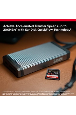 Sandisk Extreme Pro Sdxc Uhs-ı Hafıza Kartı 64 Gb V30, Aktarım H