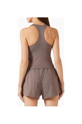Vuori Dreamknit Halo Crop 2.0 Atlet, Hafif Destekli & Şık Tasarım Kahverengi