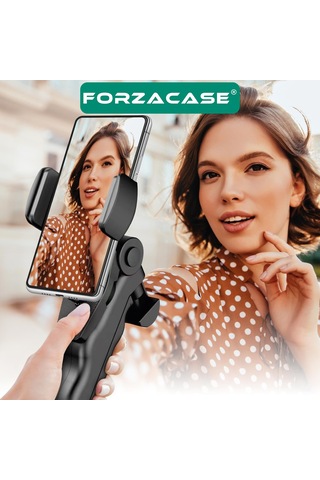 3 Ayak Mini Kamera Tripodu + Döner Başlık Telefon Tutucu - Fc056