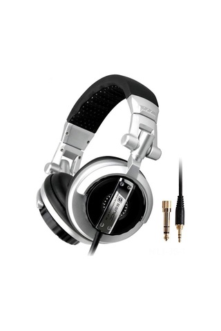 Jeemson Senıcc St-80 50mm Sürücü Kulaküstü Kulaklık - Dj İzleme, Vr Ve Stüdyo Kaydı İçin Stereo Kulaklık 3.5mm + 6.5mm Adaptör