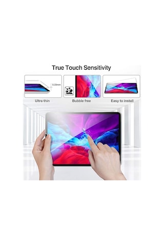 Samsung Uyumlu Galaxy Tab S10 Fe Plus 13.1 İnç Nano Kırılmaz Tablet Ekran Koruyucu Hd Şeffaf