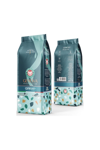 Mare Mosso Espresso Genova Taze Kavrulmuş Çekirdek Kahve 1 KG
